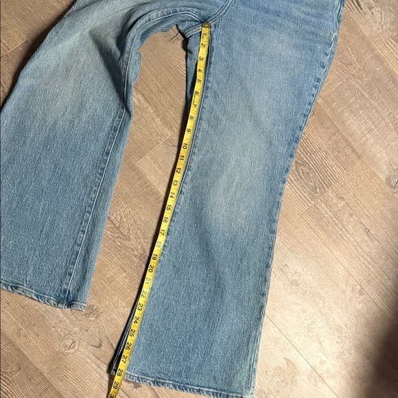 Madewell Curvy Perfect Vintage Flare Blue Women's Jeans 29P - Picture 5 of 10
